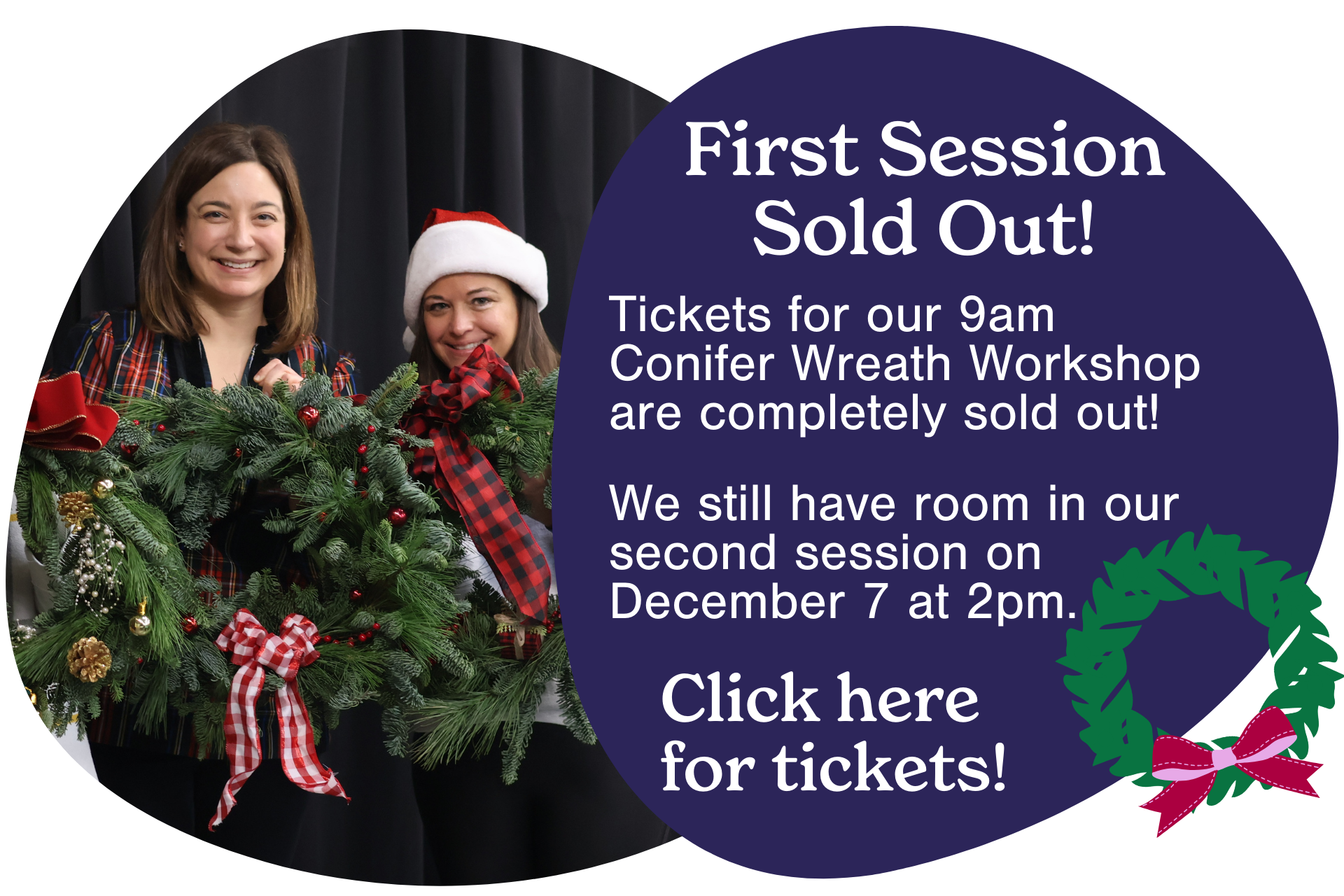 Conifer Christmas Wreath