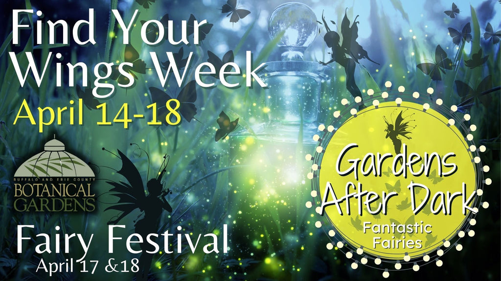 A NEW Find Your Wings Week Is Announced at the Botanical Gardens!