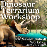 Dinosaur Terrarium Workshop for Kids!